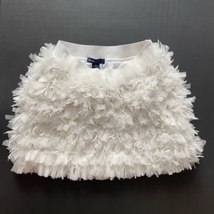 GAP Ivory Layered Tulle Skirt for Kids